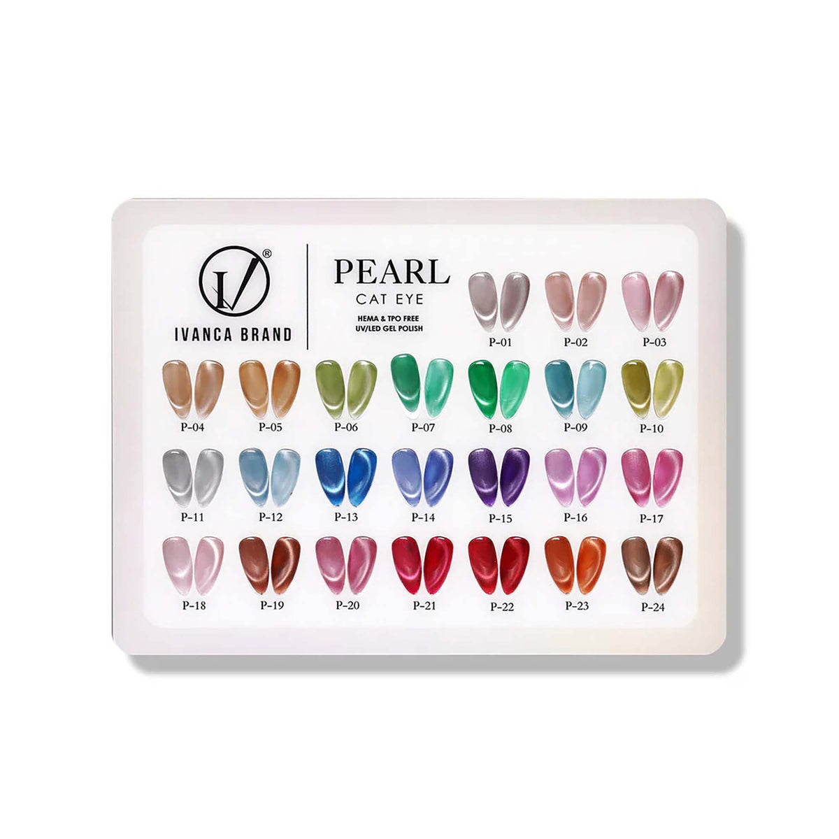 Gel Oeil de Chat Perle Soak Off Ivanca 20