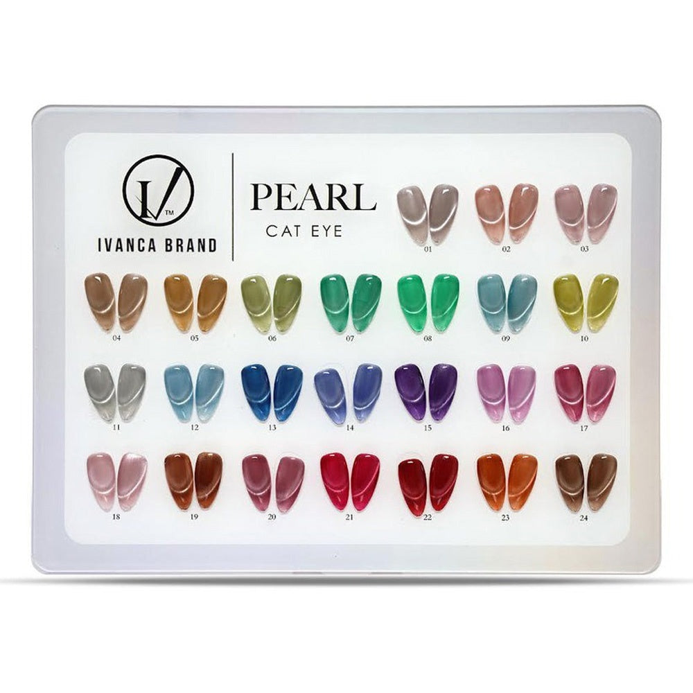 Ivanca Soak Off Pearl Cat Eye Gel 22
