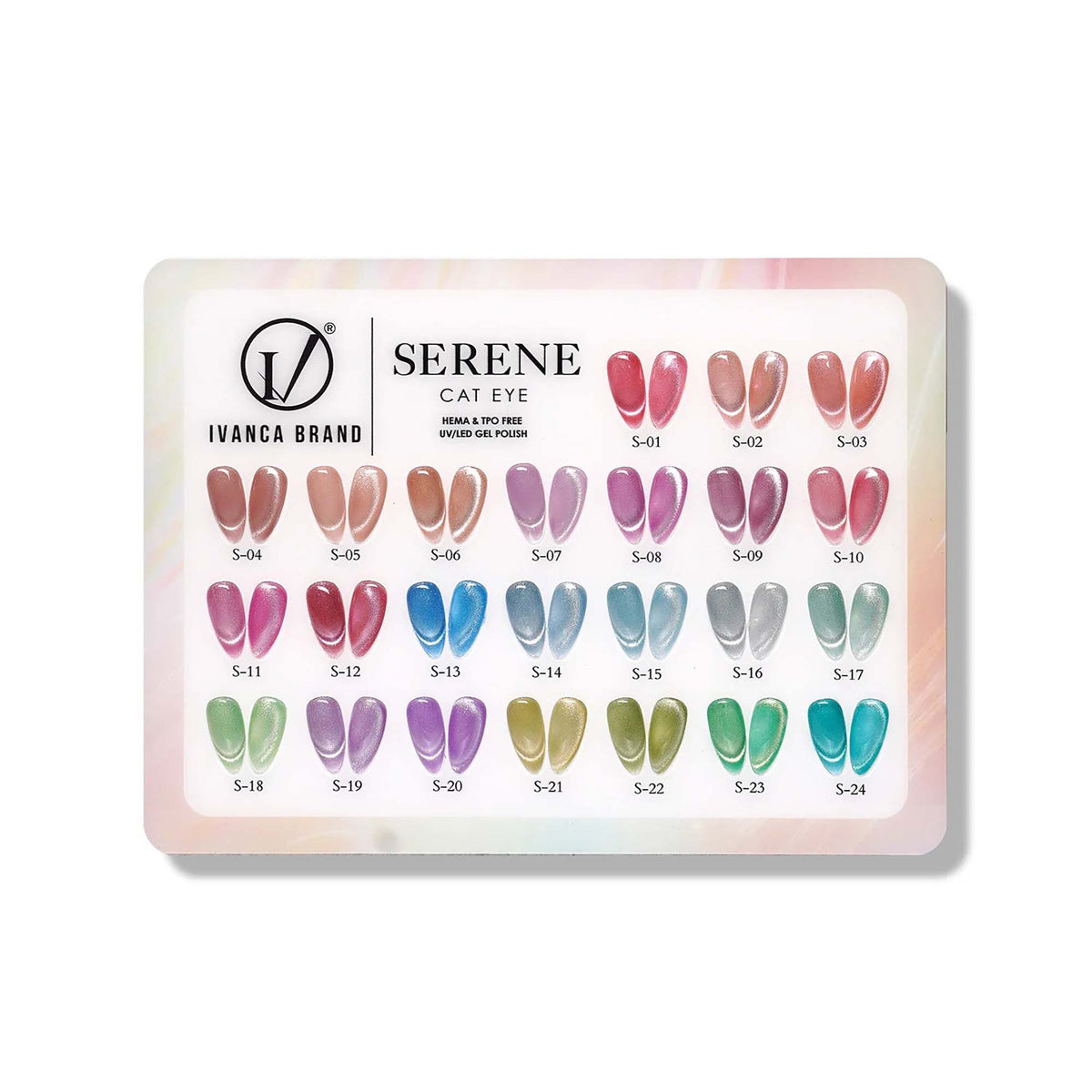 Ivanca HEMA/TPO Free Serene Cat Eye Gel 0.5oz S-07