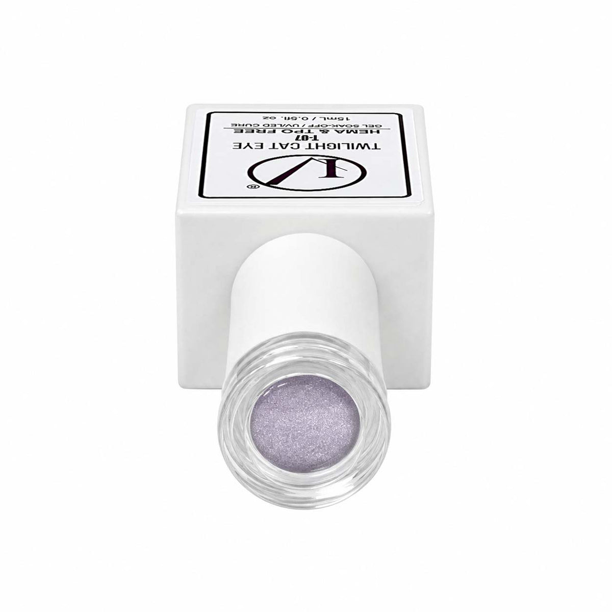 Gel semi-permanent "œil de chat" Twilight Ivanca Soak Off 07