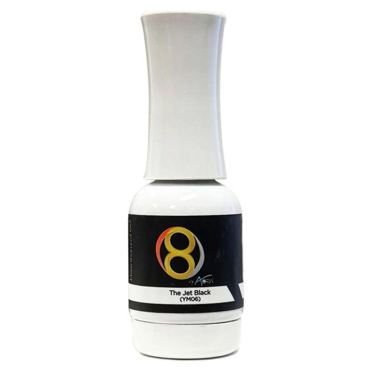Aora Premium UV/LED Gel The Jet Black 0.61 oz A245003-05