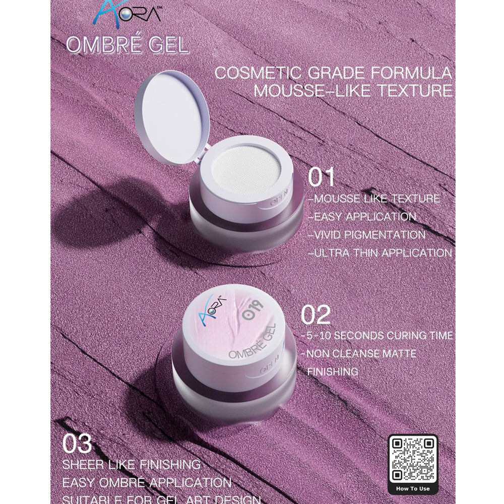 Aora Ombre Gel Kit 24 Colors 34483