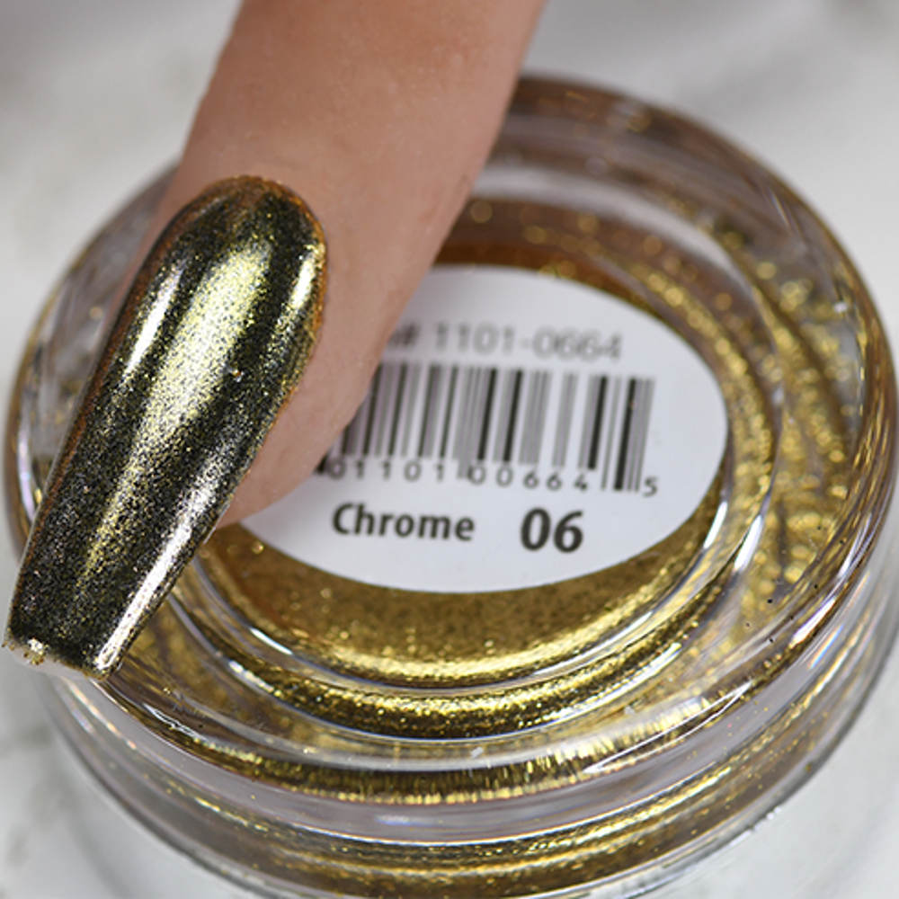 Cre8tion 06-Gold Chrome Nail Art Effect 1g 1101-0664