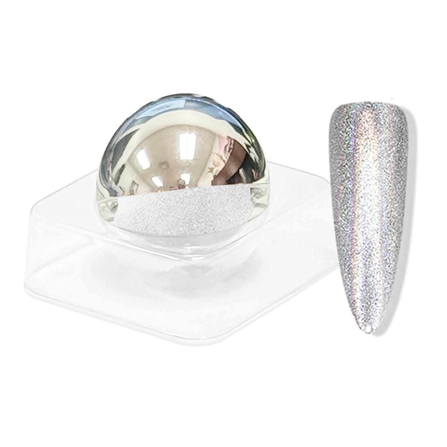 Aora Metallic Hologram Silver H6 1g 80333