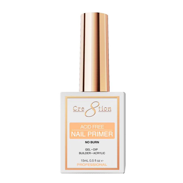 Cre8tion Acid Free No Burn Nail Primer 0.5 oz 0916-0754
