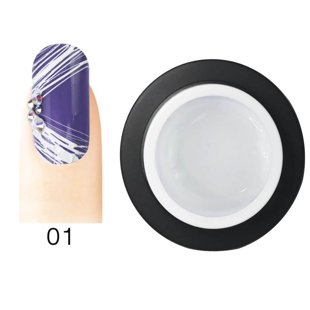 Cre8tion Perfect Line Designer Gel 7.5 g- 01 White 0916-2236