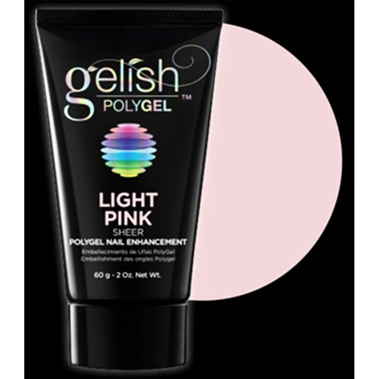 Gelish Polygel 2 fl oz/60g - Light Pink Sheer - 1712005