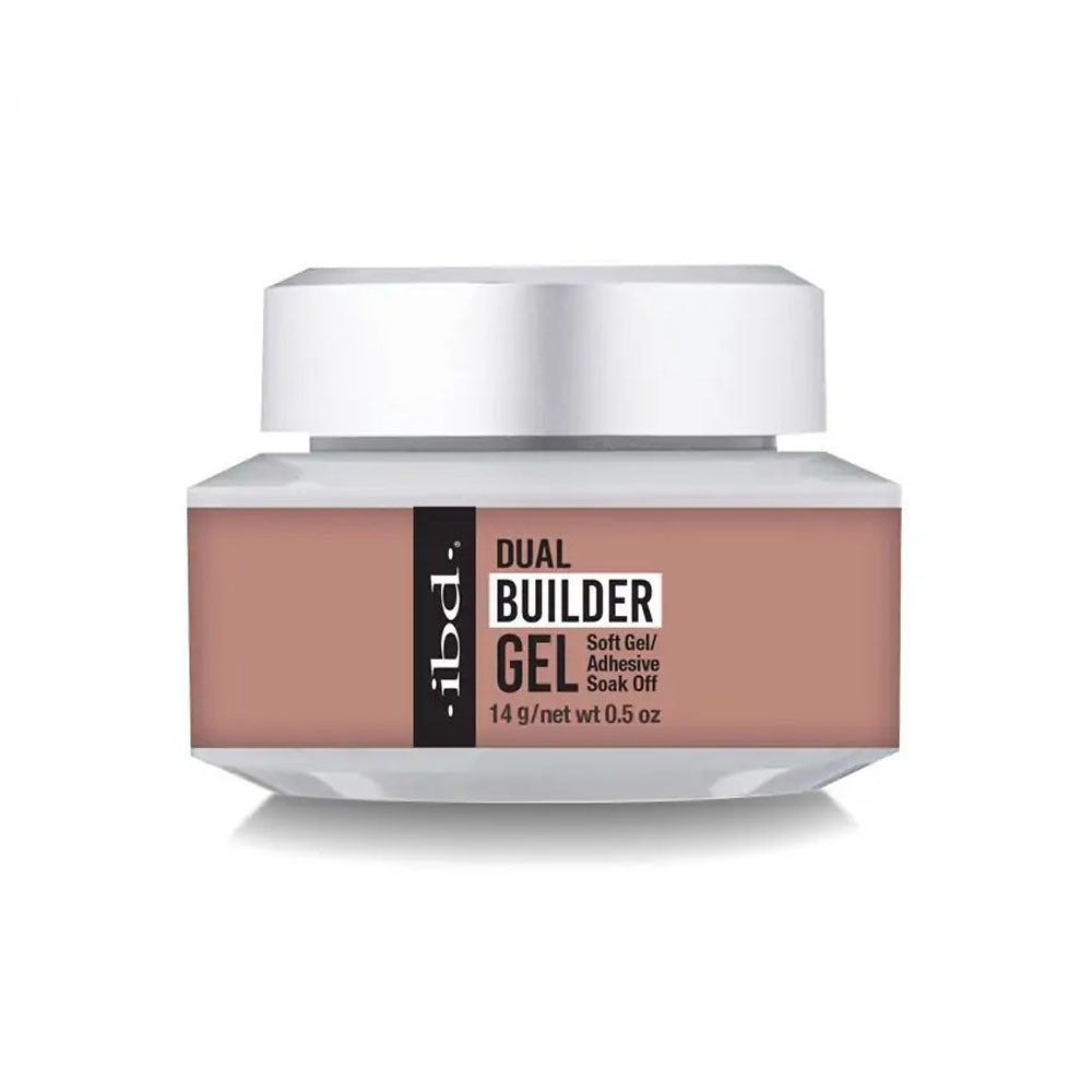 Ibd Soak Off Dual Builder Gel 0.5 fl oz - Warm Nude 36323