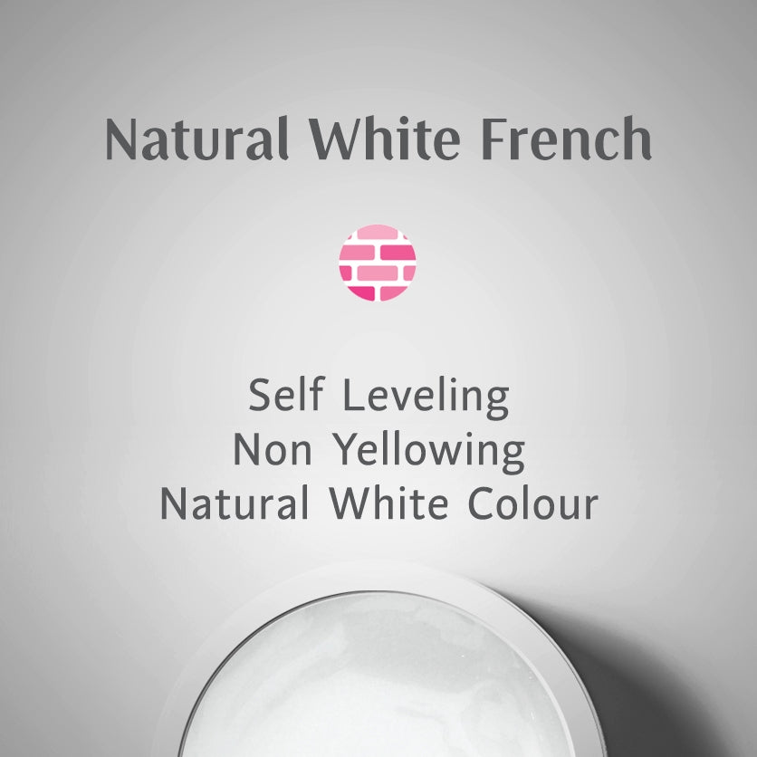 Magic Gel Builder Gels Natural White French 60g 36936