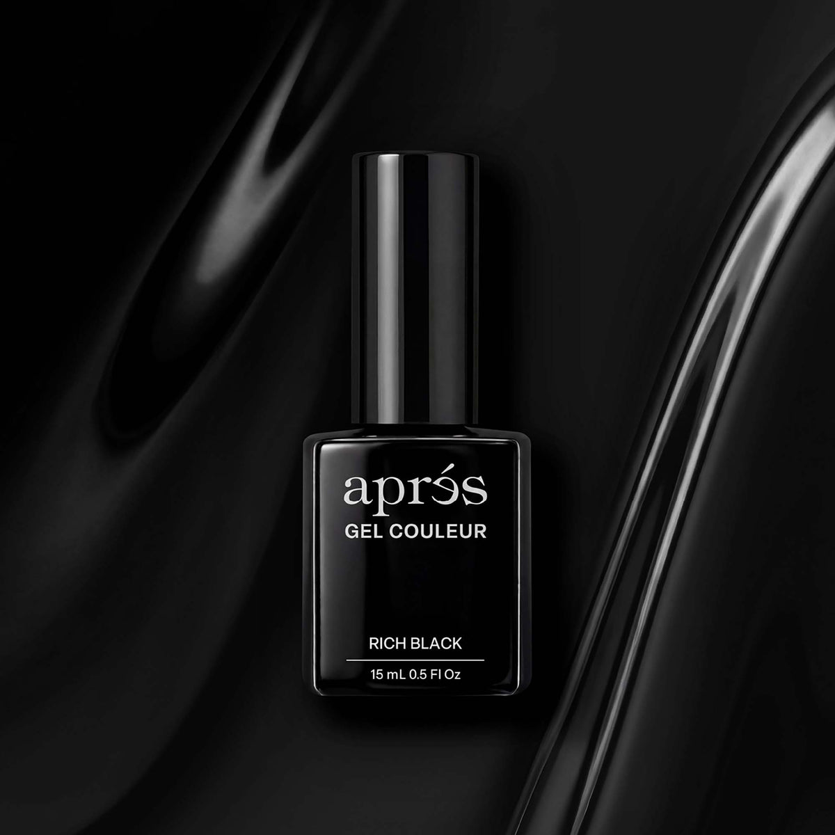 Apres Gel Couleur 15ml - Rich Black 45065