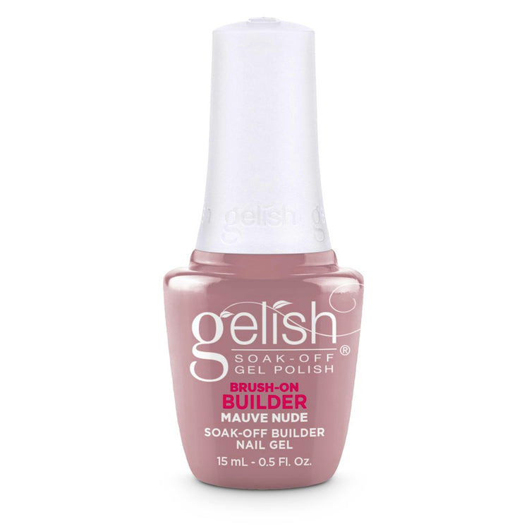 Gelish Soak-Off Brush-On Builder Gel Mauve Nude 1148125