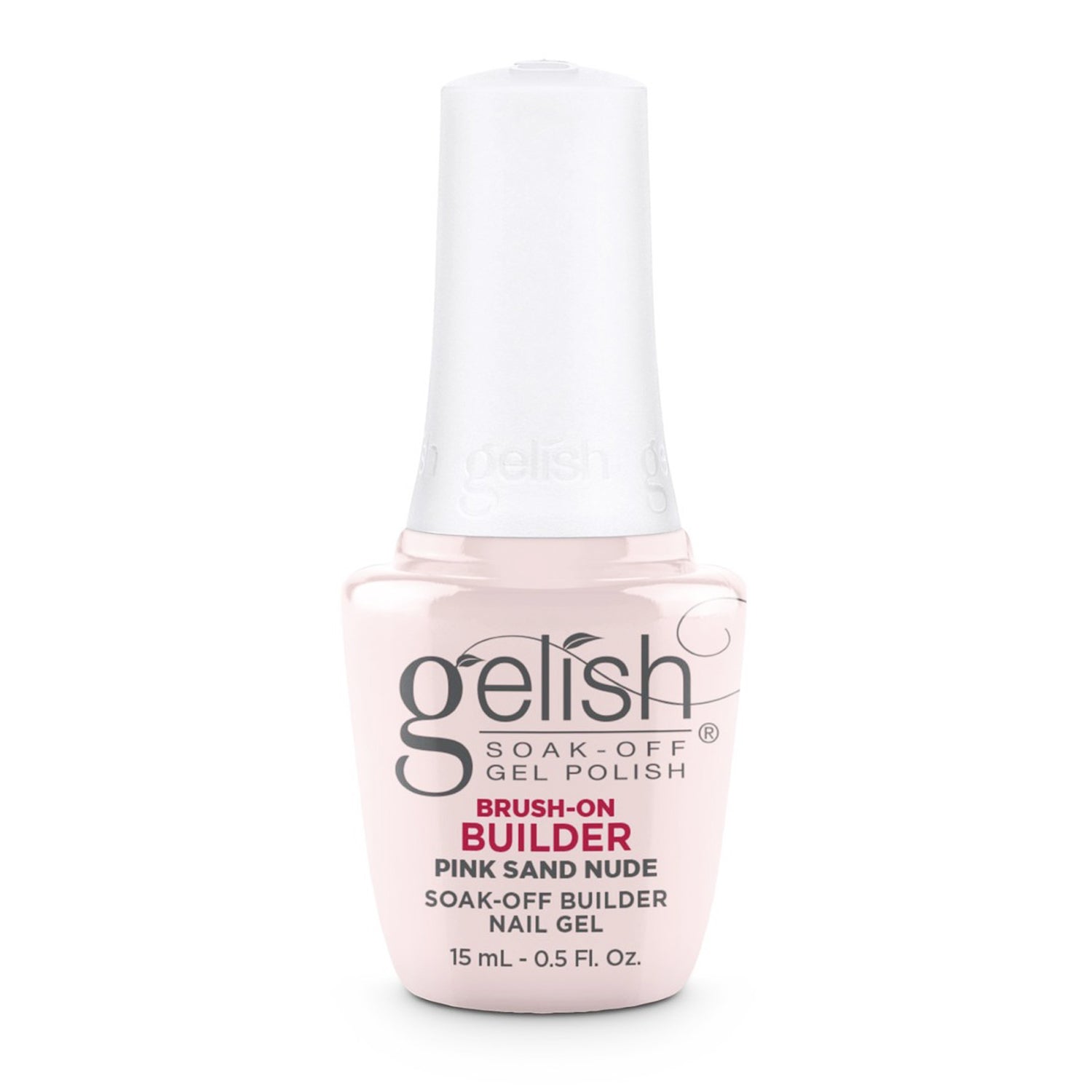 Gelish Soak-Off Brush-On Builder Gel Pink Sand Nude 1148127