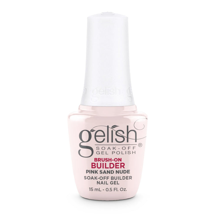 Gelish Soak-Off Brush-On Builder Gel Pink Sand Nude 1148127