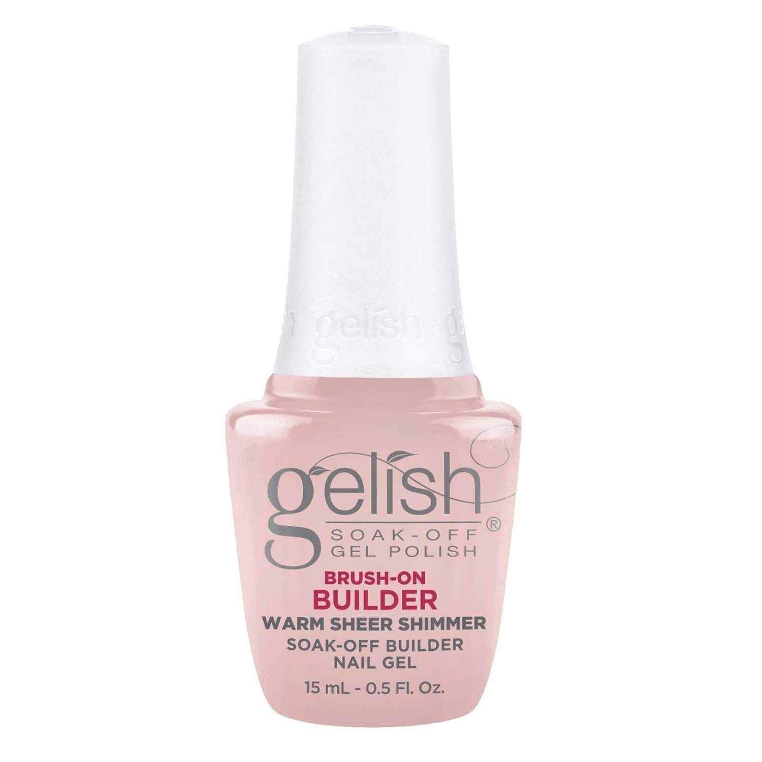 Gelish Brush-On Builder Gel Warm Sheer Shimmer 61218