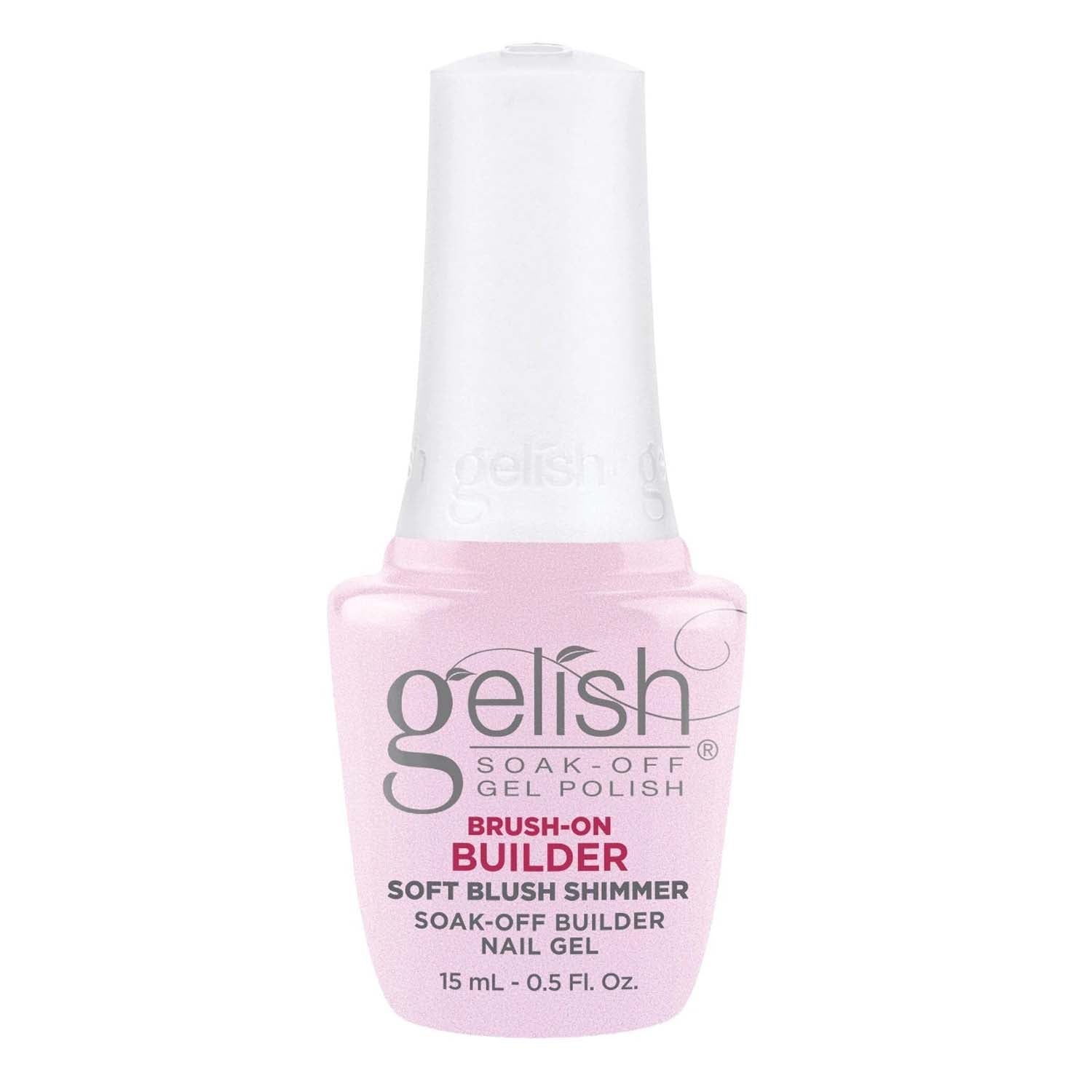 Gelish Brush-On Builder Gel Soft Blush Shimmer 1148142