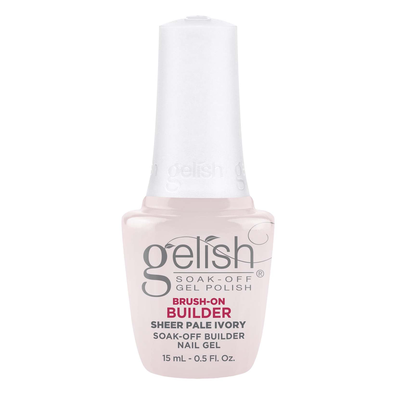 Gelish Brush-On Builder Gel Sheer Pale Ivory 1148157