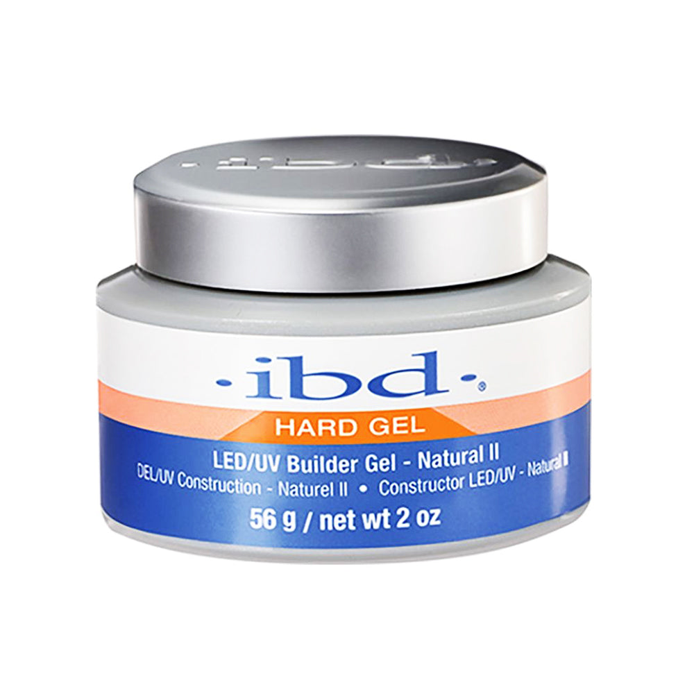 Ibd Hard Gel LED/UV Builder Gel - Natural II 56g/2 oz 72180
