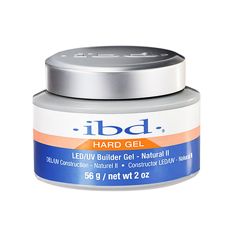 Ibd Hard Gel LED/UV Builder Gel - Natural II 56g/2 oz 72180
