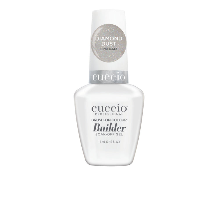 Cuccio LED/UV Brush-On Builder 0.43 oz Diamond Dust CPGL6343