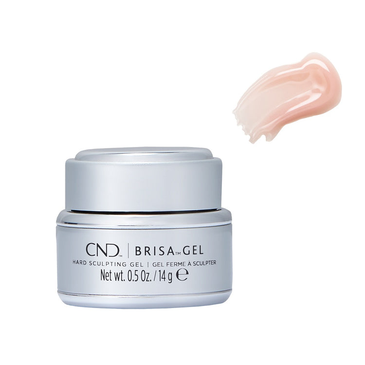 CND Brisa Sculpting Gels Warm Pink Semi Sheer .5 oz 08057