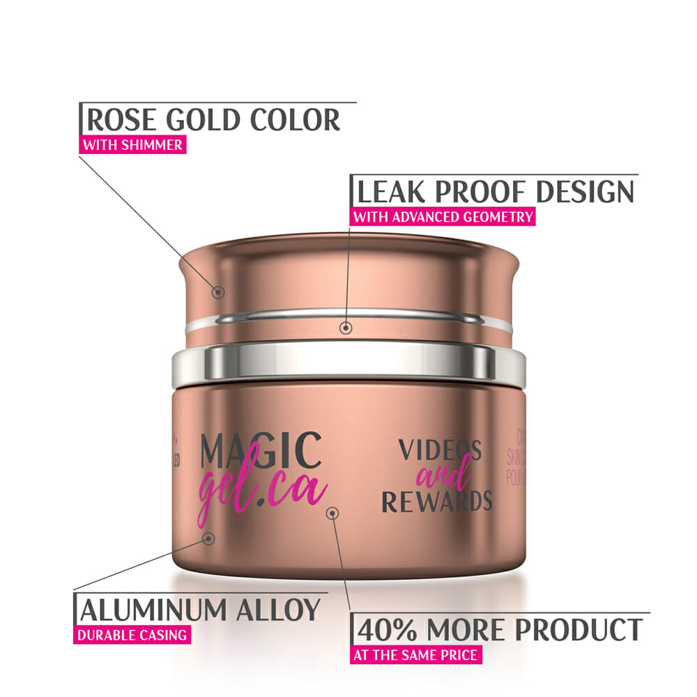Magic Gel Builder Gels Creamy Camouflage 15 ml