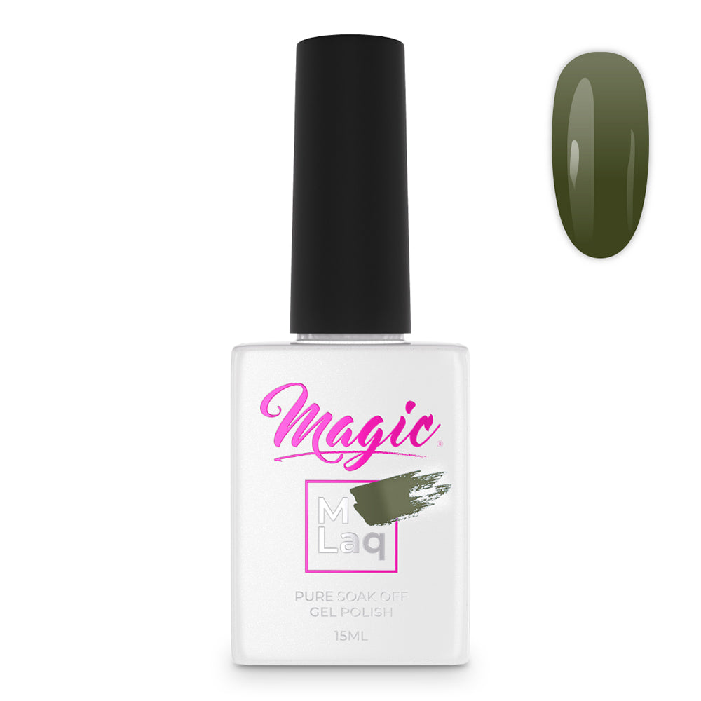 Magic Gel Polish MLaq Military Olive - #71 15 ml