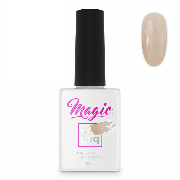 Magic Gel Polish MLaq 15 ml - Light Mocha Shimmer #130