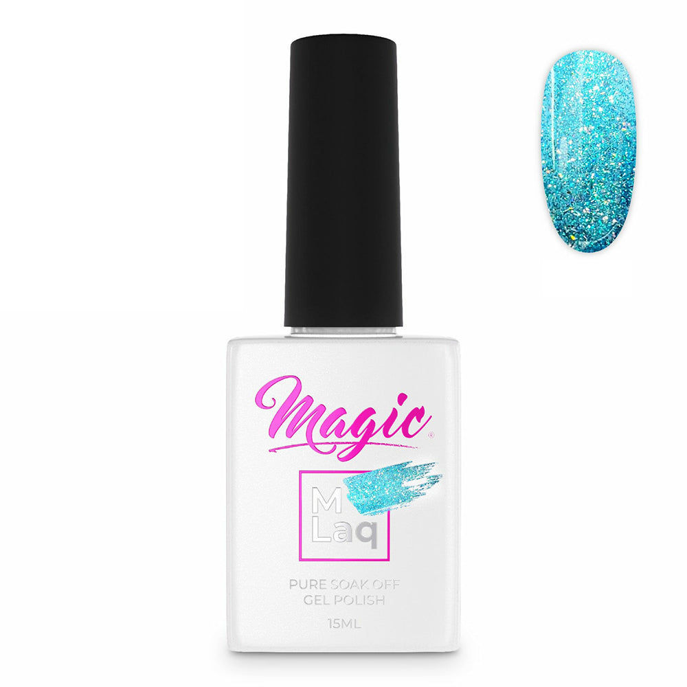 Magic Gel Polish MLaq 15 ml - Blue Lagoon #165