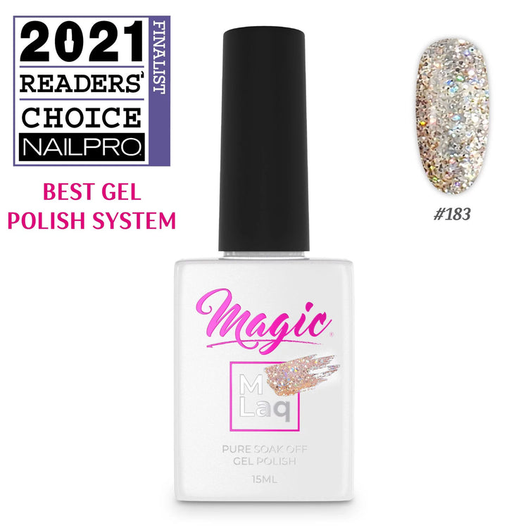 Magic Gel Polish MLaq 15 ml - Champagne Pink #183