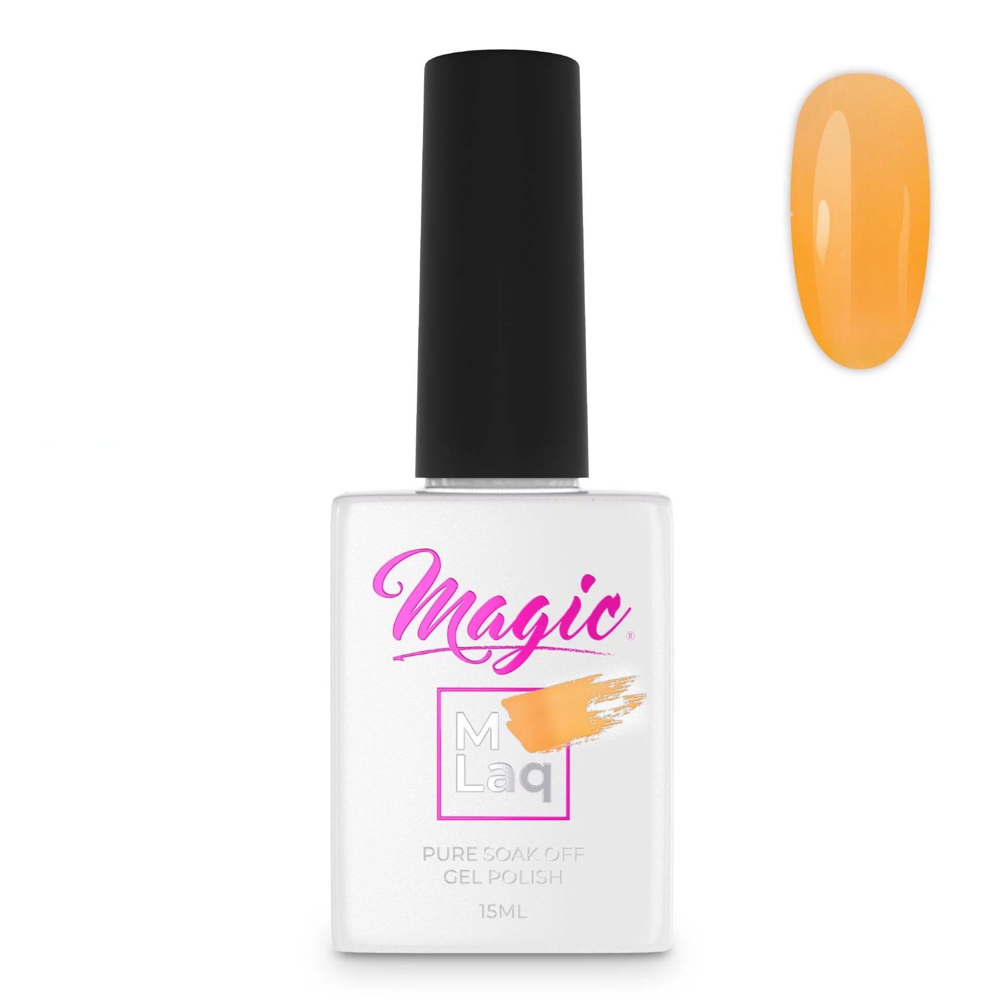 Magic Gel Polish MLaq 15 ml - Peach Caramel #184