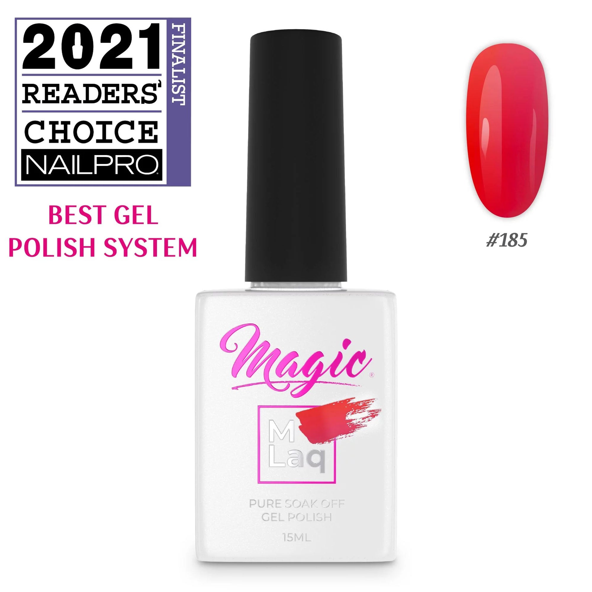 Magic Gel Polish MLaq 15 ml - Lava Falls #185