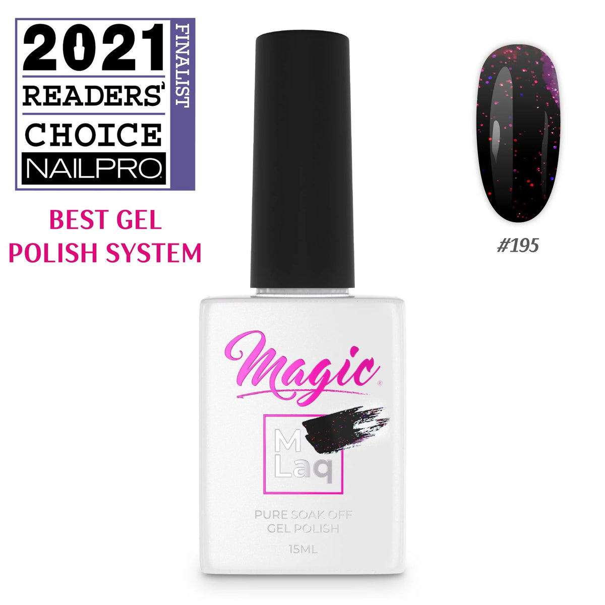 Vernis Gel MLaq 15 ml - Mystique #195
