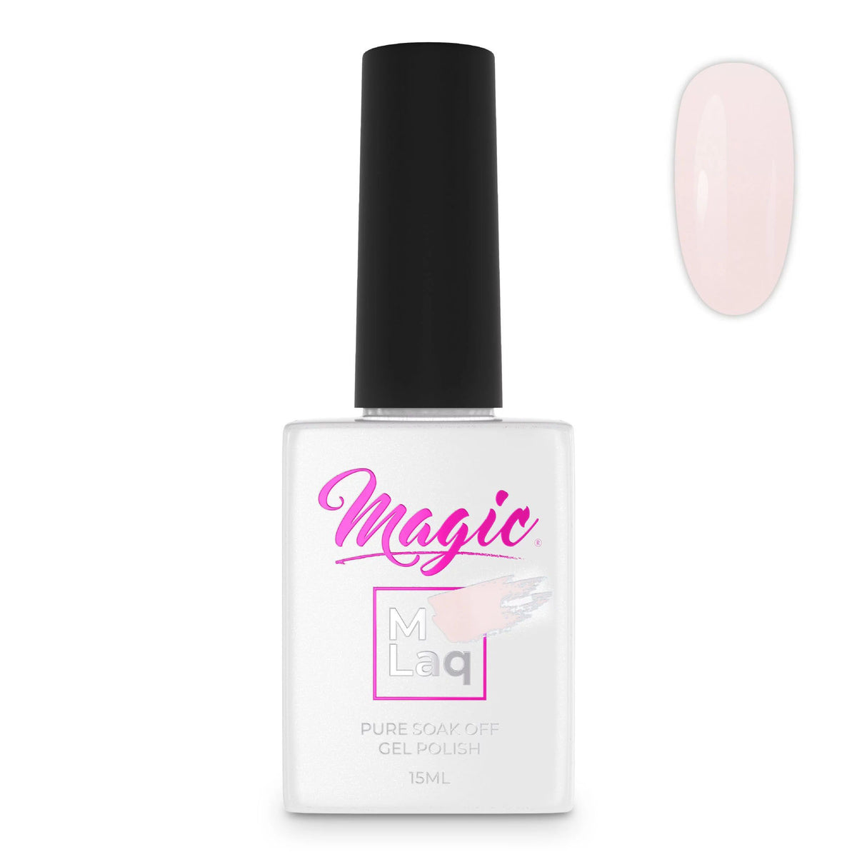 Sơn Gel Magic MLaq 15 ml - Trắng Mâm Xôi #199