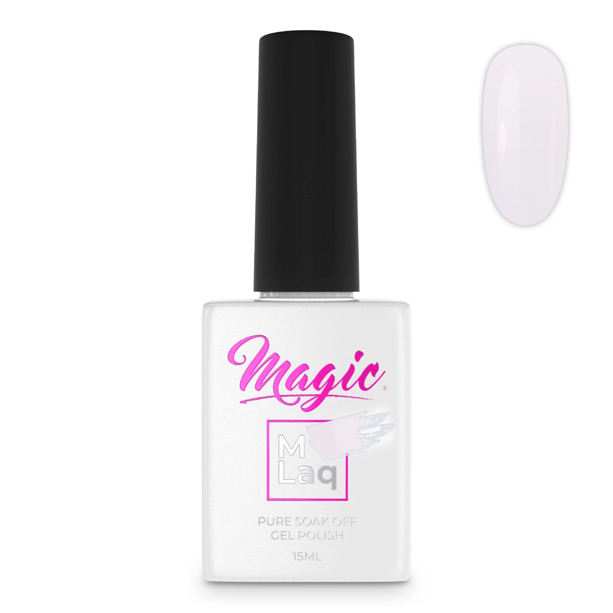 Sơn gel Magic Gel Polish MLaq 15 ml - Trắng oải hương #200