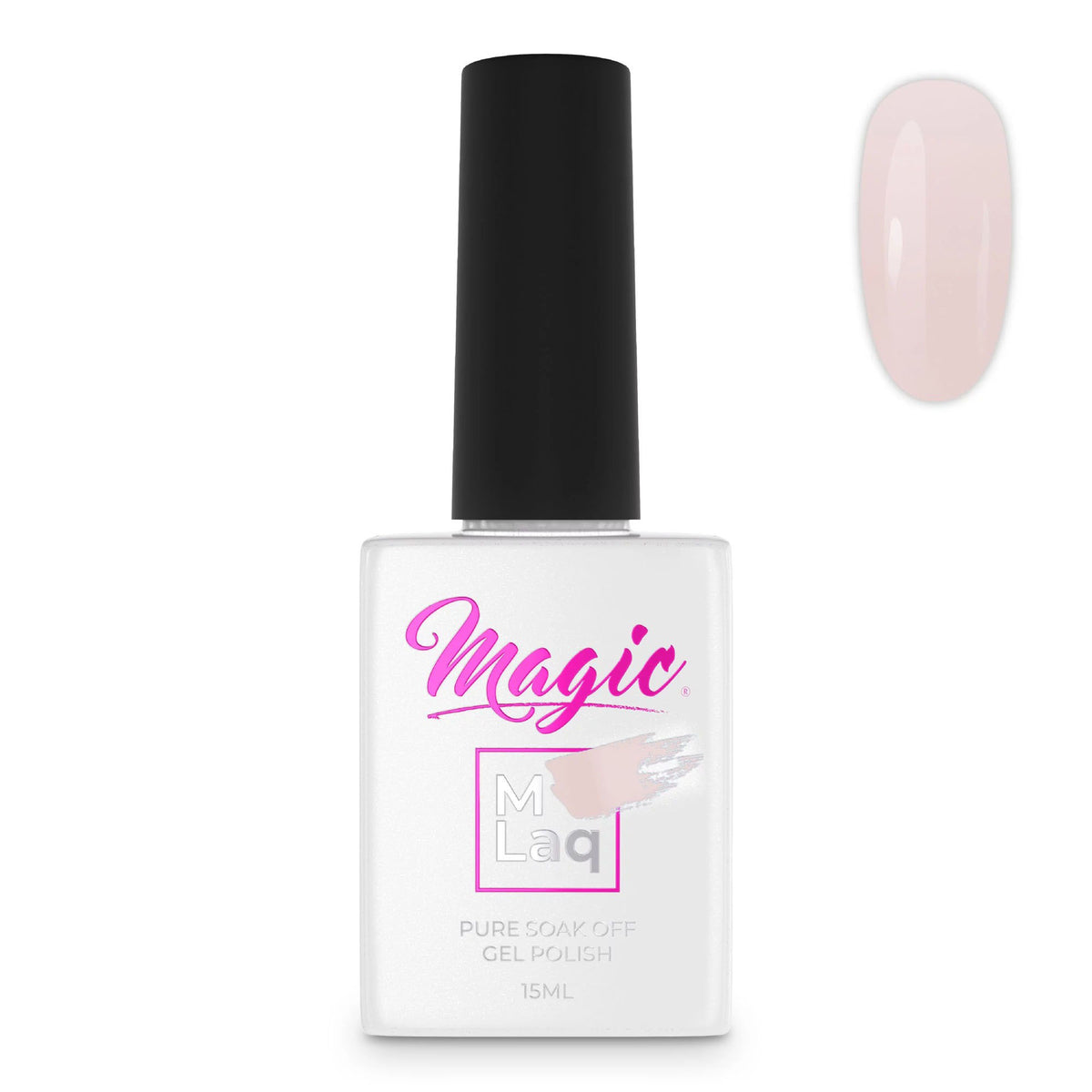 Magic Gel Polish MLaq 15 ml - Trắng Dâu Tây #201