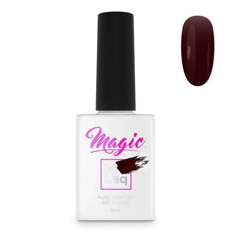 Magic Gel Polish MLaq 15 ml - Very Dark Red #247