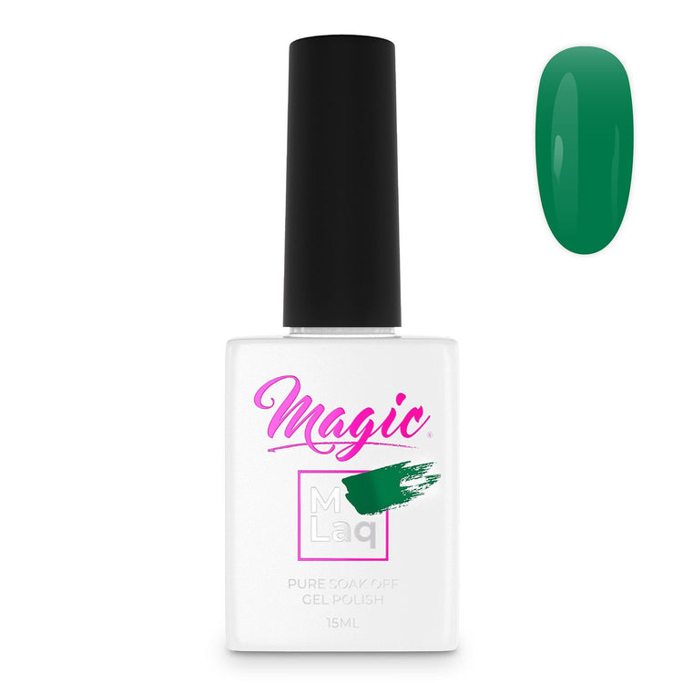 Magic Gel Polish MLaq 15 ml - Christmas Green #254