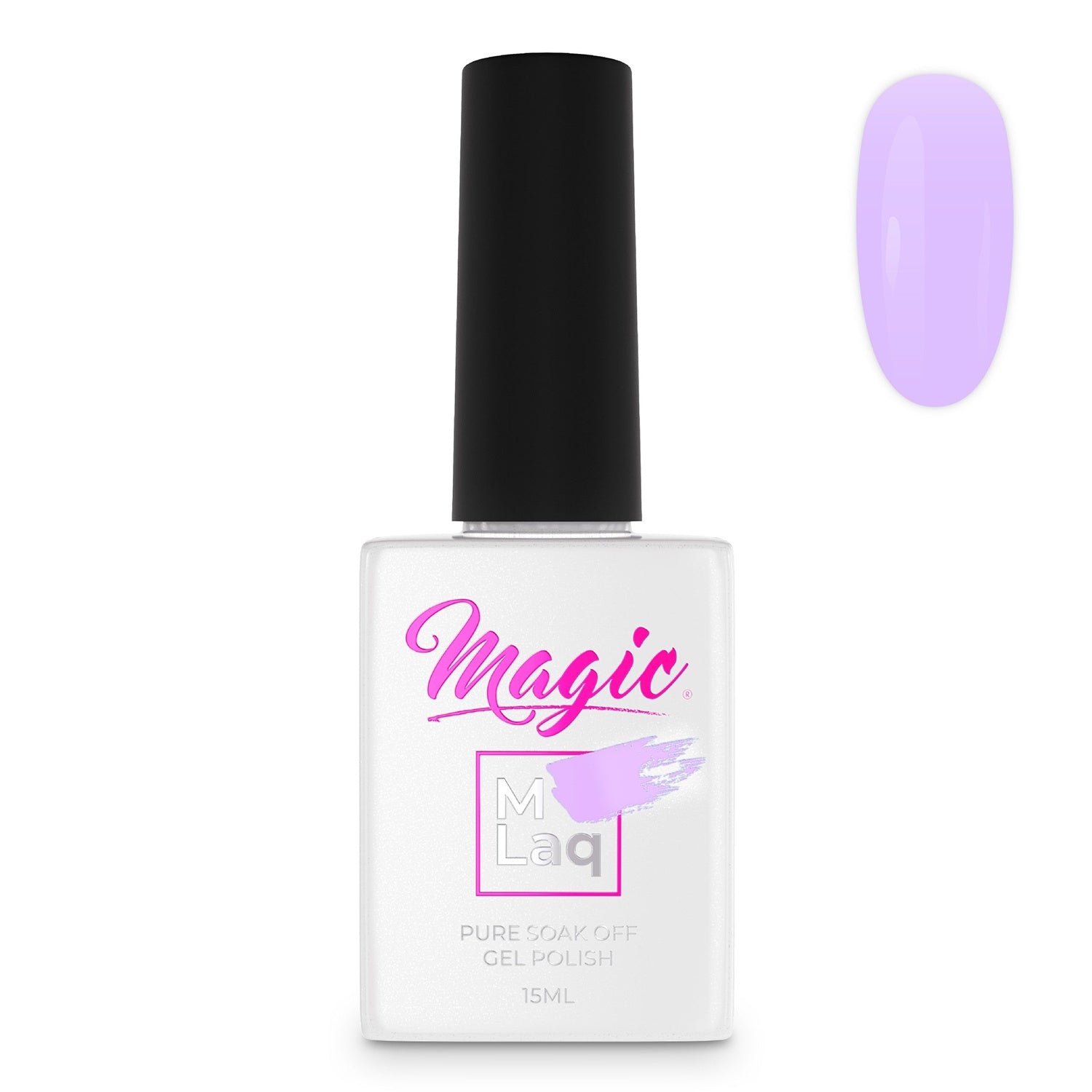 Magic Gel Polish MLaq 15 ml - Vivid Mauve #281