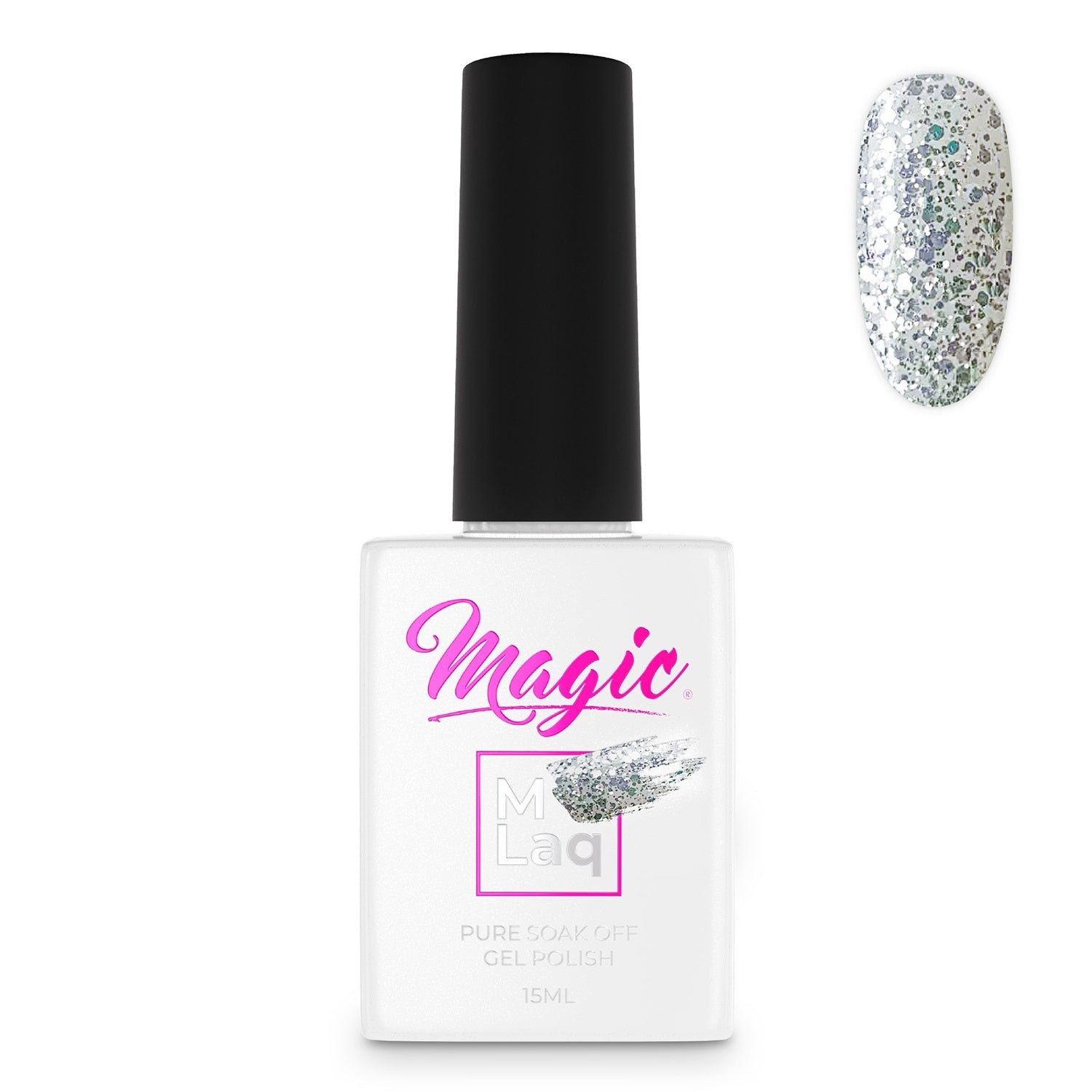 Magic Gel Polish MLaq 15 ml - Crystals #291