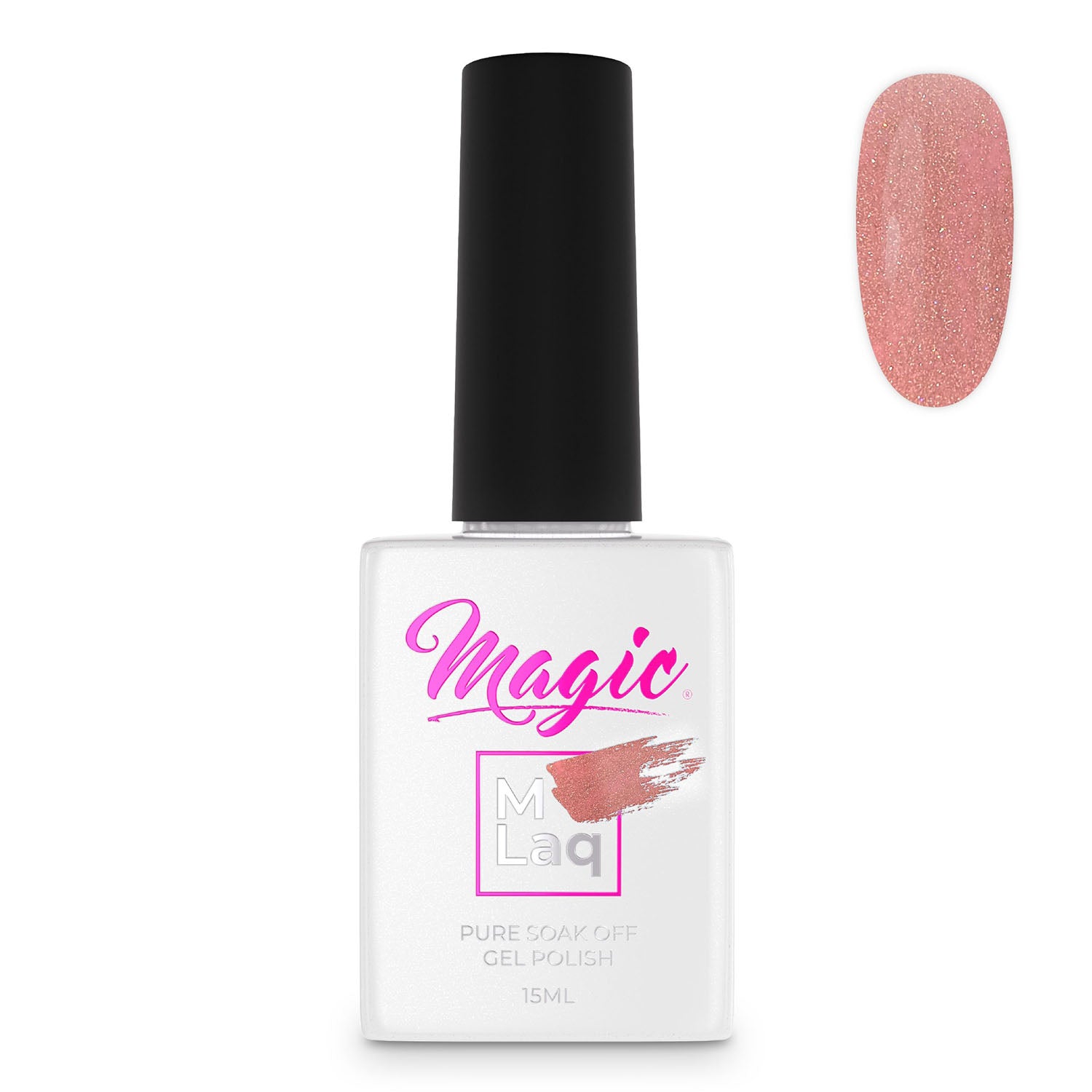 Magic Gel Polish MLaq 15 ml - Pink Icing #310