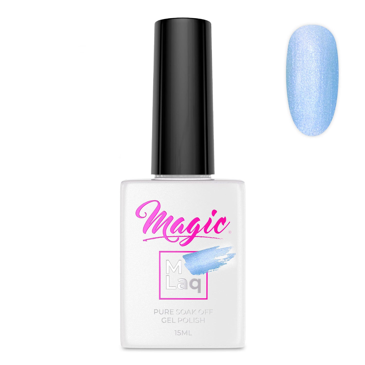 Magic Gel Polish MLaq 15 ml - Aqua Aura #347