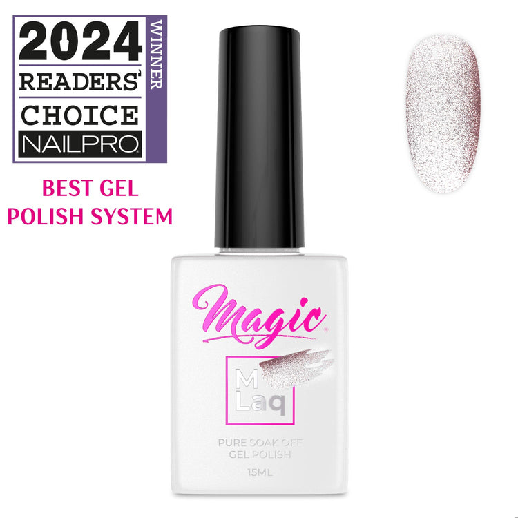 Magic Gel Polish MLaq 15 ml - Cream Cat Eye #377