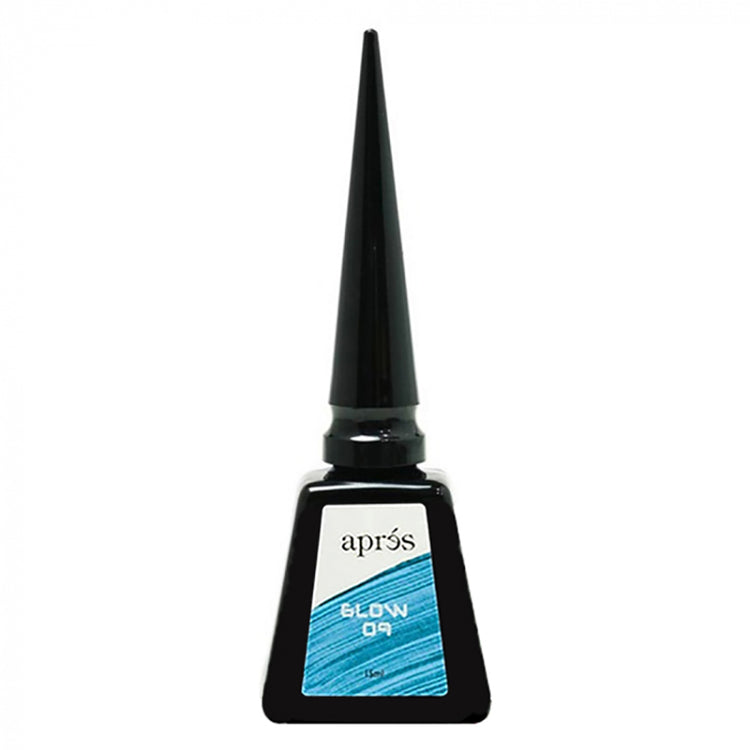Apres Glow Gel 0.5 fl oz/15ml #Glow09 - Aqua APGG09