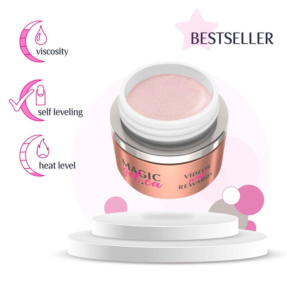 Magic Gel System Acrygel Delicious 15 ml M01059