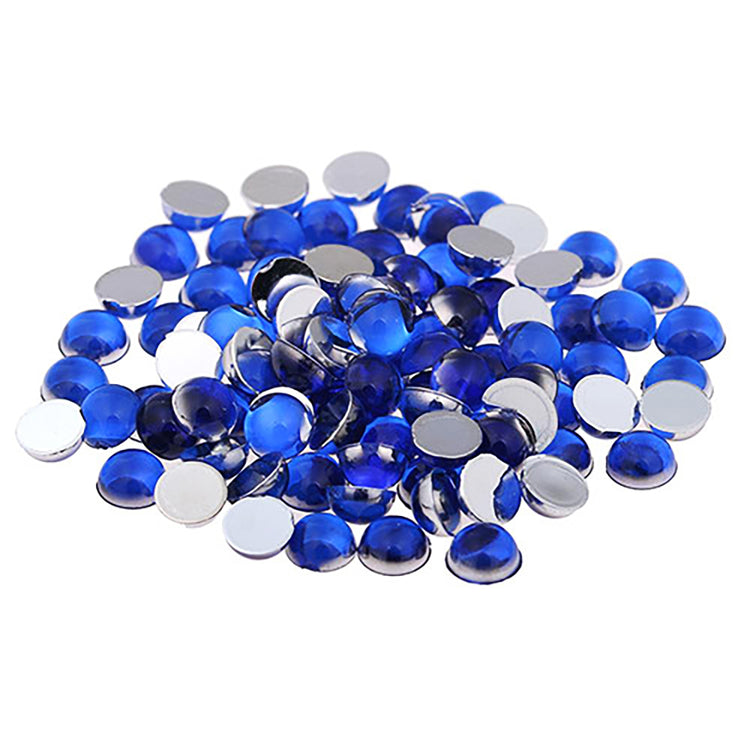 Artistic Gems Round Rhinestone 144ct - Blue 00102