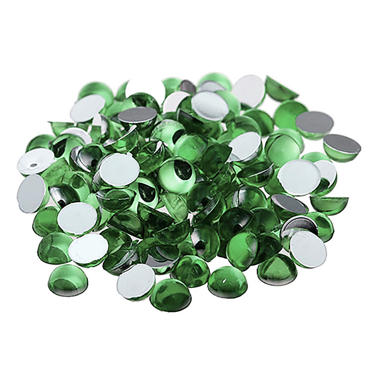 Artistic Gems Round Rhinestone 144ct - Green 00104