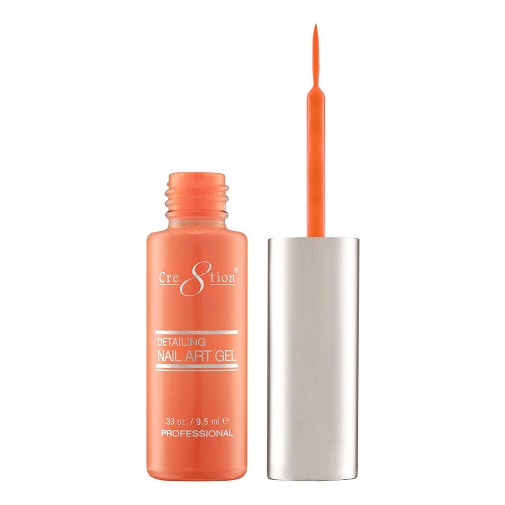 Cre8tion Detailing Nail Art Gel 9,35 g - 12 Orange Vif 1247