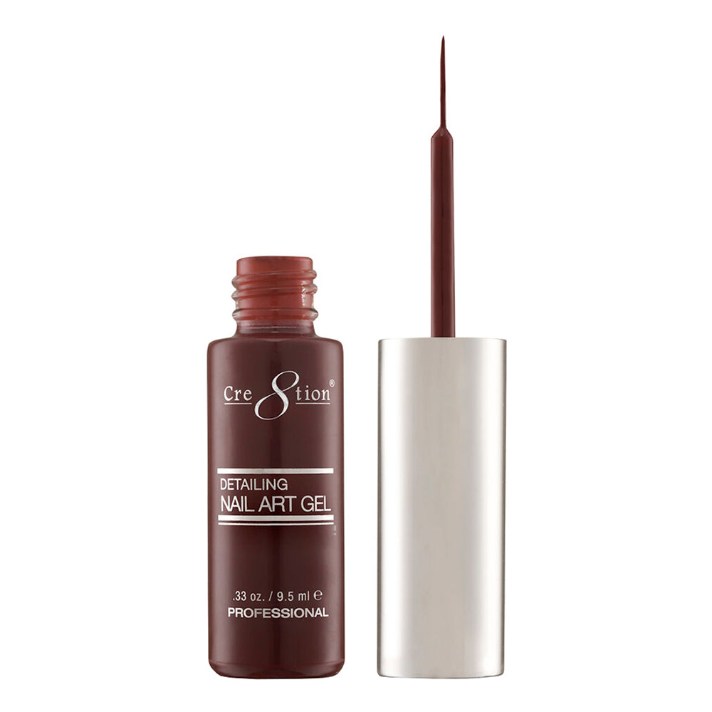 Gel Kẻ Viền Móng Cre8tion Detailing Nail Art 0.33 oz - 15 Nâu 0916-1250