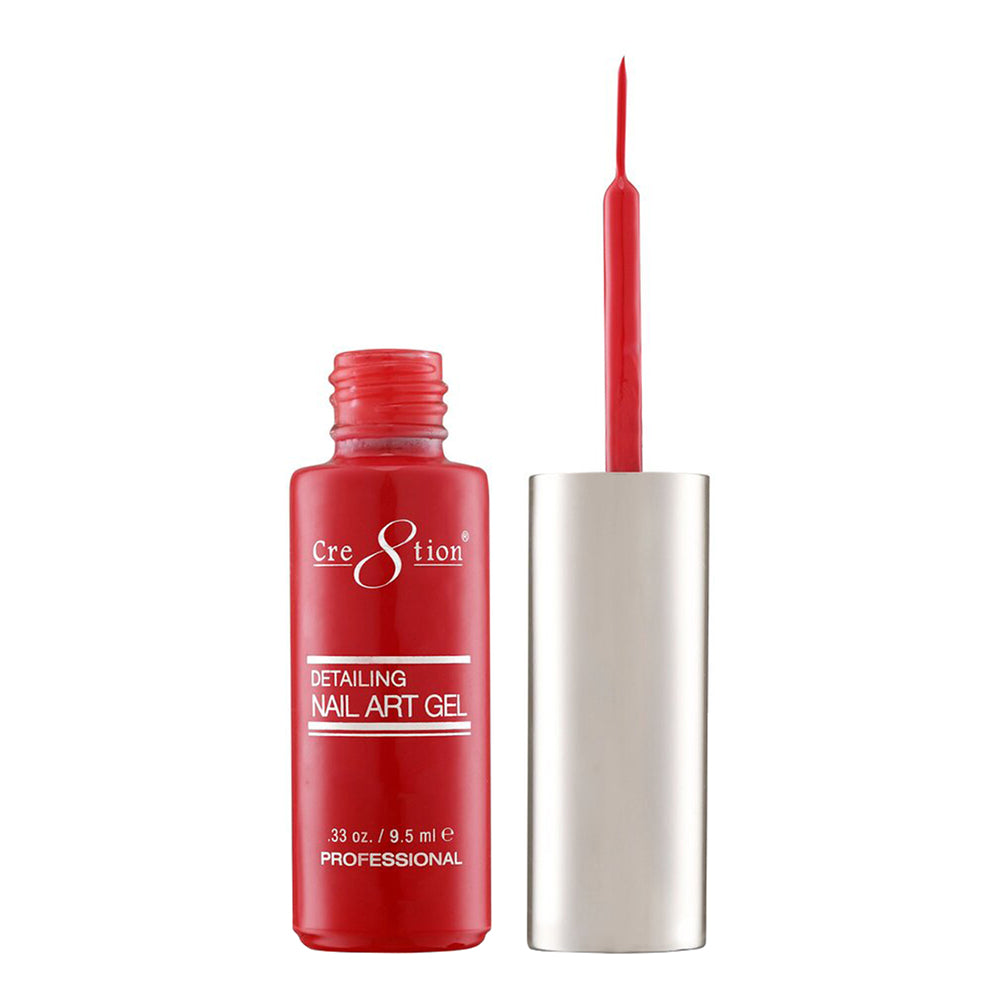 Cre8tion Detailing Nail Art Gel 9,75 ml - 03 Rouge 0916-1238