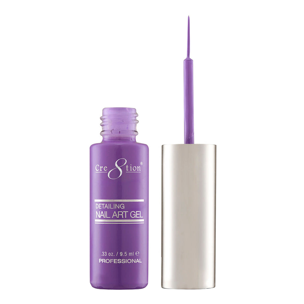 Cre8tion Detailing Nail Art Gel 0.33oz-06 Lavender 0916-1241
